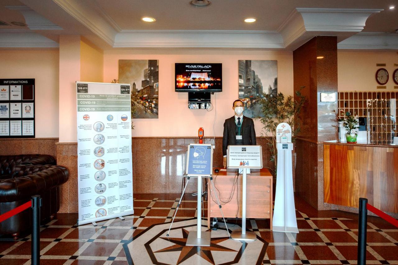River Palace Hotel Atyraū Dış mekan fotoğraf